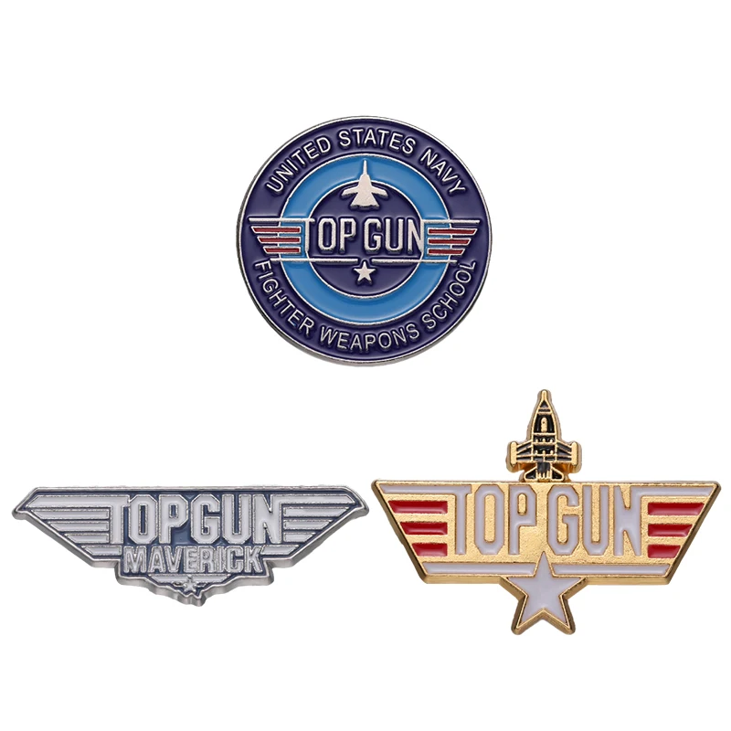 Navy Fighter Weapons School Enamel Pin Brooch Metal Badge Custom Lapel Hat Clothes Backpack Shirt Gift Accessories Jewelry