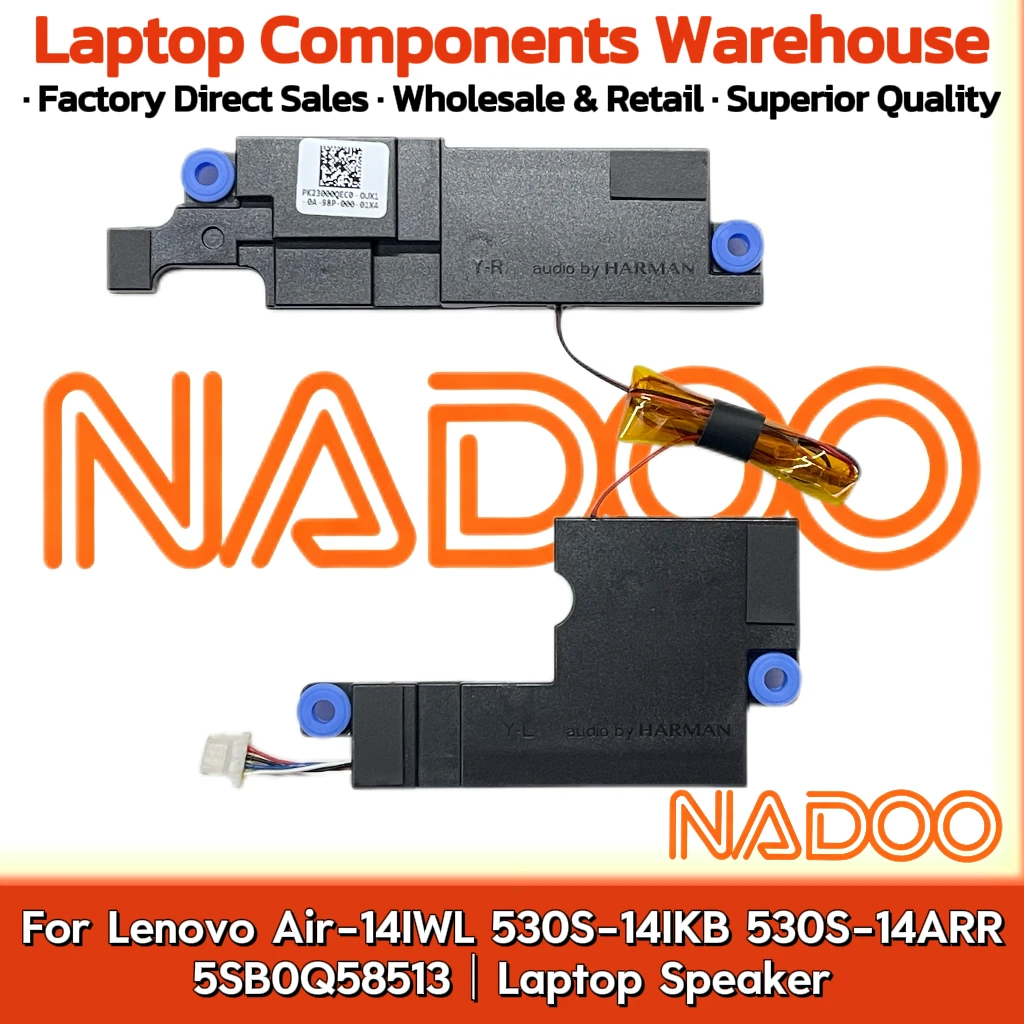 New Original Laptop Notebook Audio Speaker For Lenovo Air-14IWL 530S-14IKB 530S-14ARR 5SB0Q58513 built-in speaker horn audio
