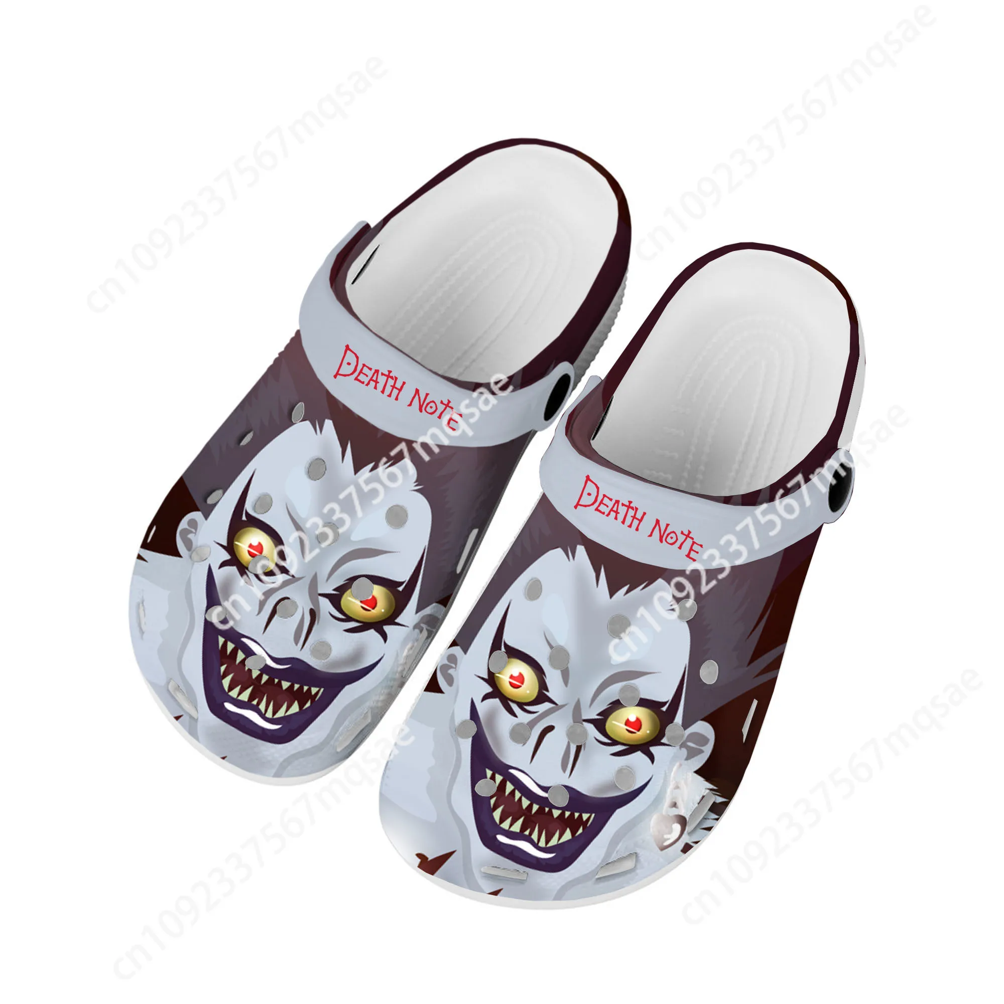 

Demon Ryuk Horror Halloween Death Note Home Clogs Custom Water Shoes Mens Womens Teenager Shoe Garden Clog Beach Hole Slippers