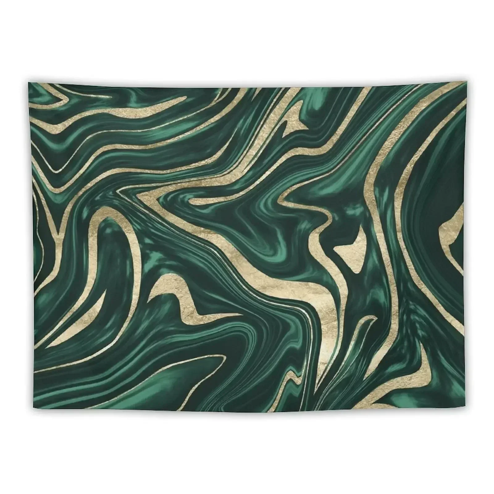 

Emerald Green Black Gold Marble #1 #decor #art Tapestry Wall Hanging Cute Decor Tapestry