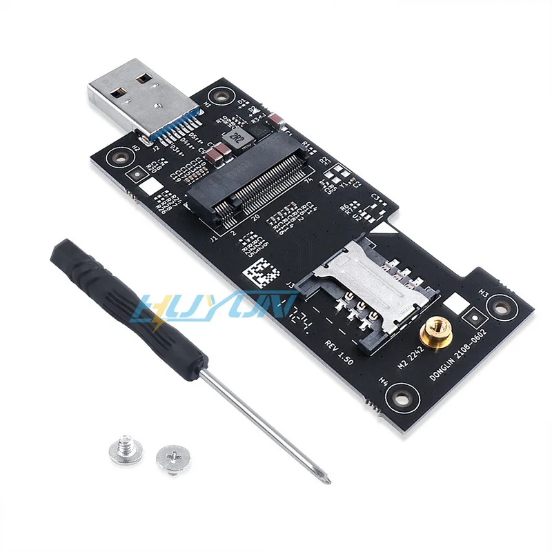 PP+ For 3G/4G/5G LTE Wireless Module Modem Card NGFF M.2 Key-B WWAN to USB 3.0