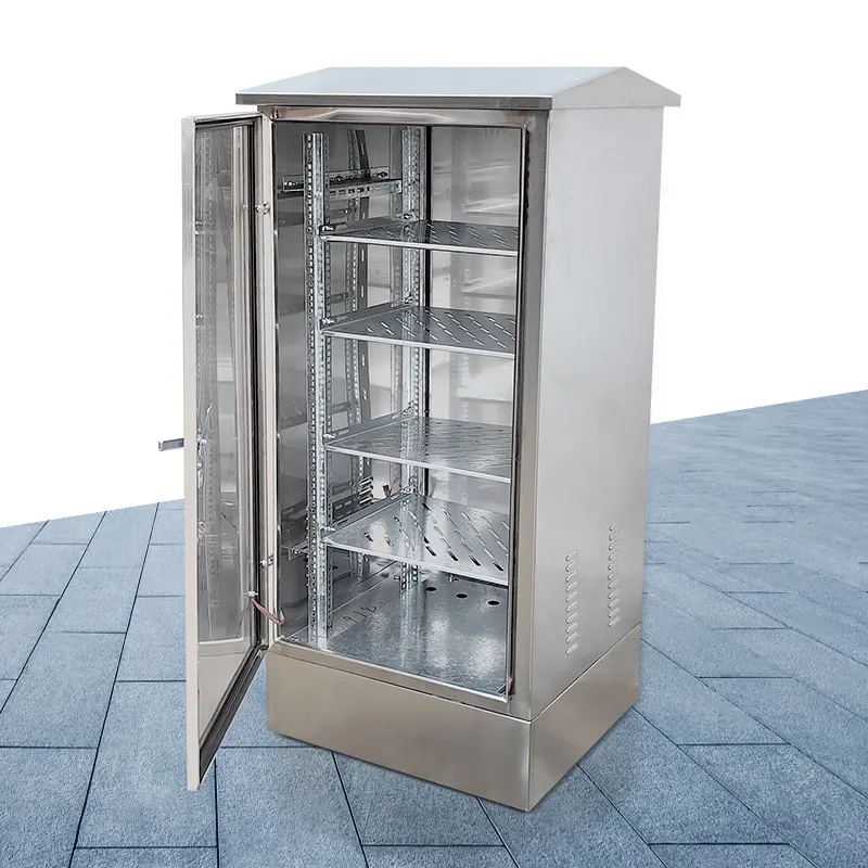 

Outdoor stainless steel network cabinet switch power amplifier router equipment weak current outdoor waterproof cabinet