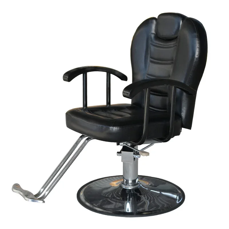 

Hair Salon Swivel Barber Chair Lift Vintage Perm Barber Chair Hair Dyeing Comfort Cadeira De Barbeiro Beauty Furniture