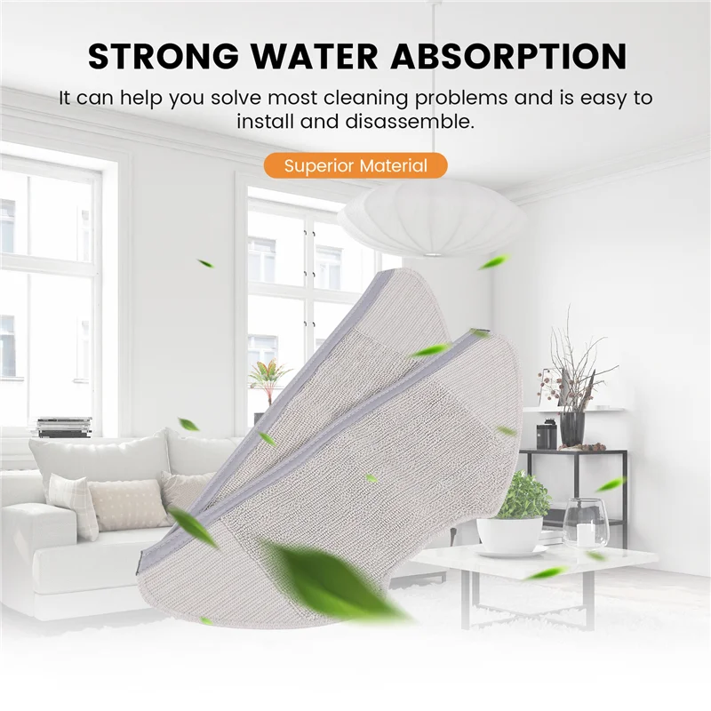 Моющаяся тряпка для швабры для Xiaomi Mi Robot Vacuum-Mop 2 Lite/Pro/MJSTL/MJST1SHW Робот-пылесос Accessoriesa83x