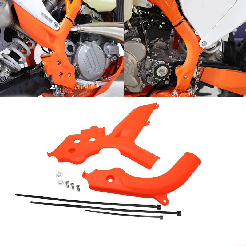 

Motorcycle Frame Guard Cover Dirt Bike Protector For KTM SXF250 SXF450 XCF250 XCF450 EXC250 EXC450 EXC EXCF XCW XCFW SX SXF XCF