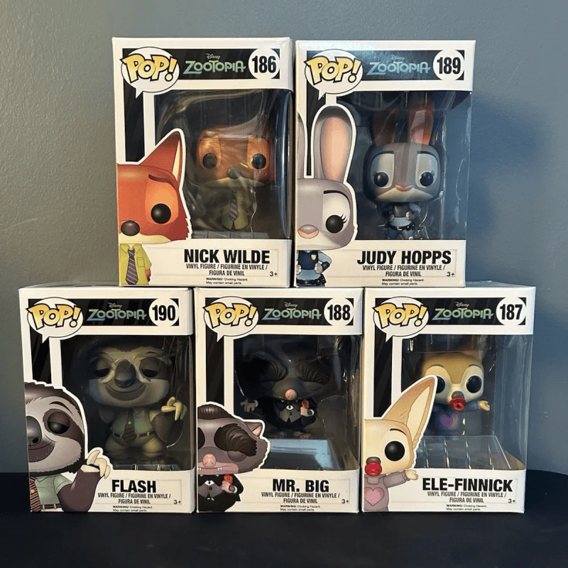 

Фанко Поп! Коллекционный набор Disney Zootopia: Ник Уайлд, Джуди Хоппс, Флэш, лимитированная серия