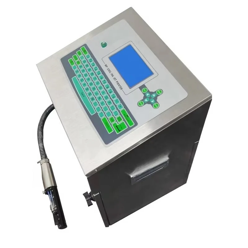 Factory Direct 2026 Character Replenishment Cartridge Production Line Inkjet Marking Printer Machine Continuous Inkjet Printer