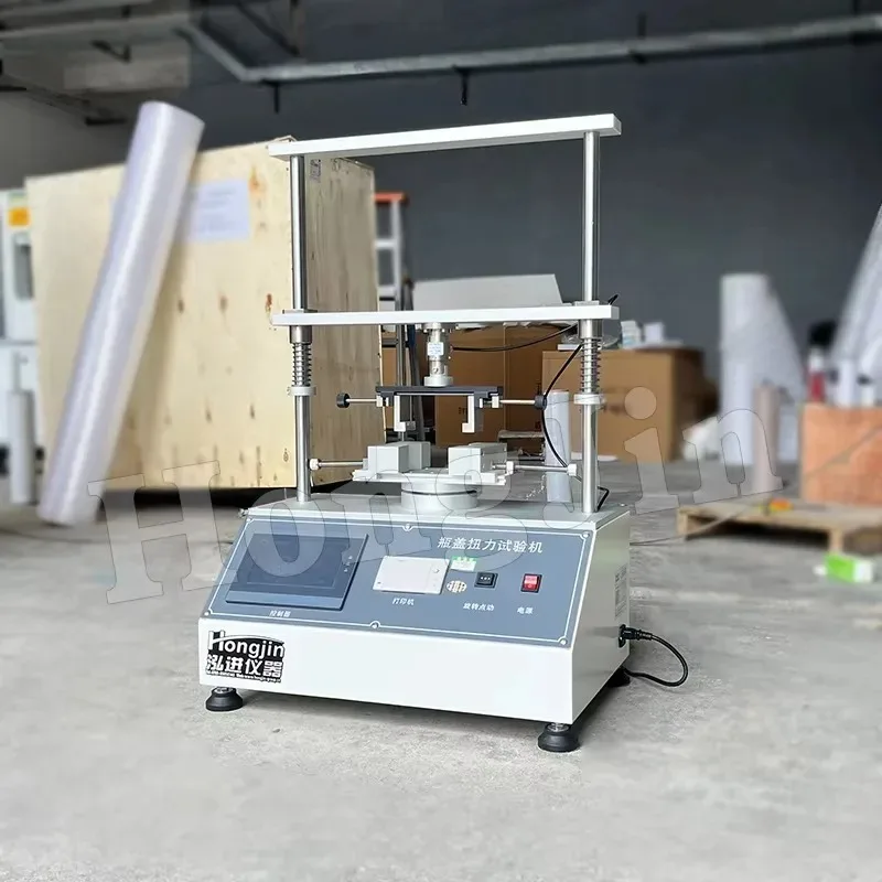 Automatic bottle cap torque testing equipment plastic beverage bottle cap torque tester bottle cap torque testing