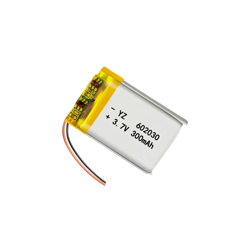 Rechargeable Battery 602030 3.7V 300mAh Real Capacity Polymer Lithium Ion Battery for LEDLight Bluetooth Speaker Tools Accessory