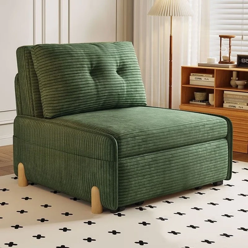 

Sofa bed integrated dual-purpose small apartment multi-functional rental room living room corduroy foldable sofa bed