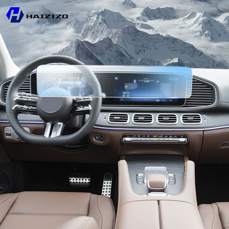 

Для Mercedes-Benz X167 GLS 2020-2025 ЖК-экран, матовая пленка из ТПУ с защитой от отпечатков пальцев, защитная пленка для автомобильного навигационного экрана, аксессуары