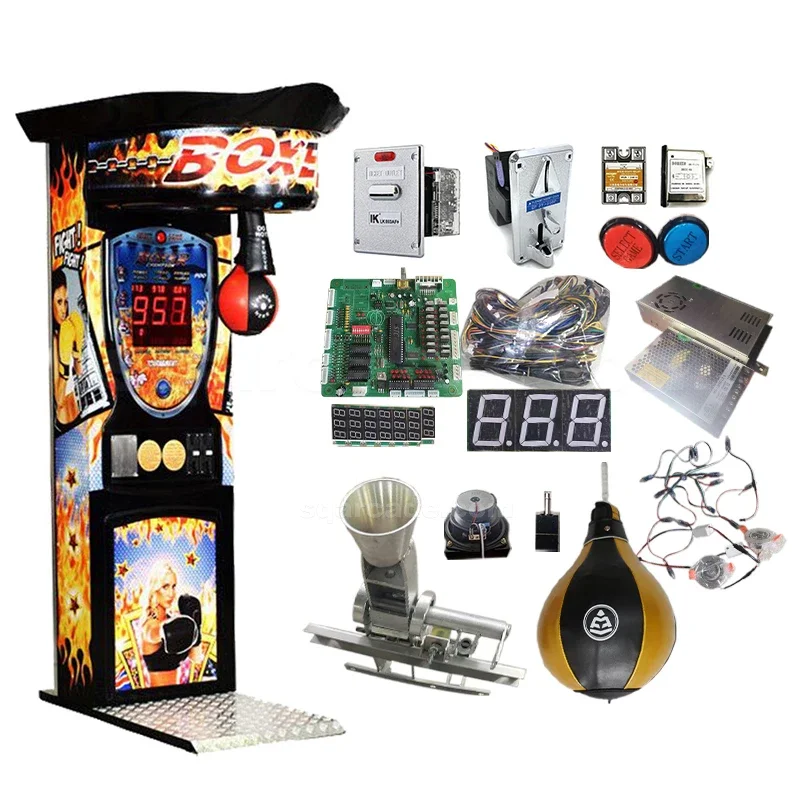 

Coin Operated Automatic Electronic Ultimate Big Automat Arcade Machine Kit Game Price Automat Soccer Kick Boxing Punch Machines