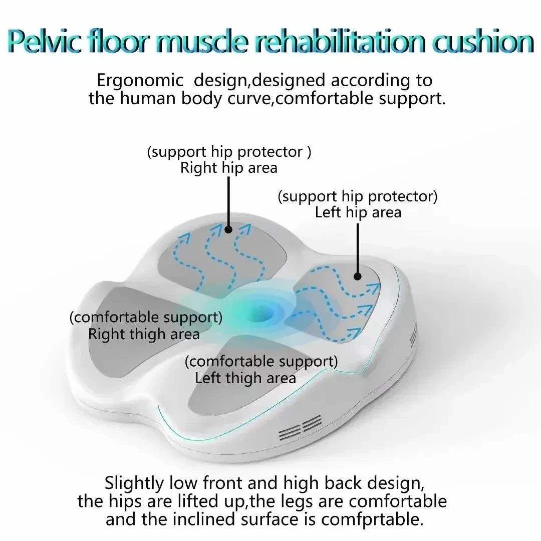 EMS Pelvic Floor Machine Incontinence Postpartum Repair Chair Kegel Pelvic Floor Muscle Training