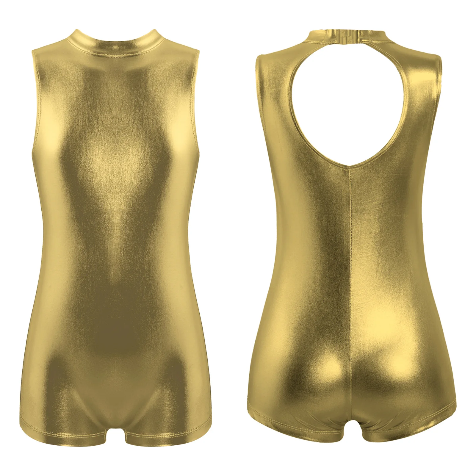 Combinaison de gymnastique pour filles, paillettes scintillantes, Patchwork, Costume de patinage artistique pour enfants, danse de Ballet, combinaison de Jazz latine moderne