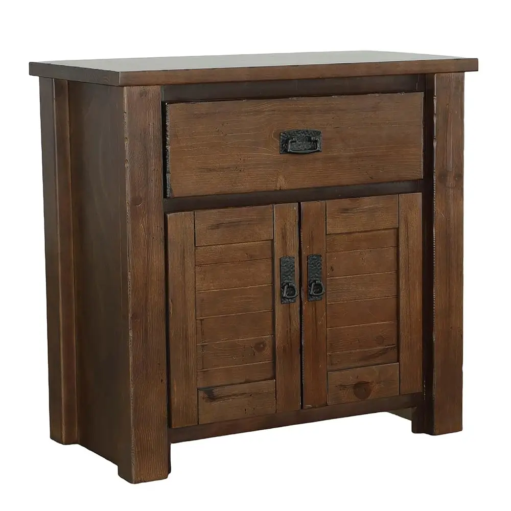 

Furniture Trestlewood Nightstand, 31"" X 17"" X 31"", Mesquite Pine