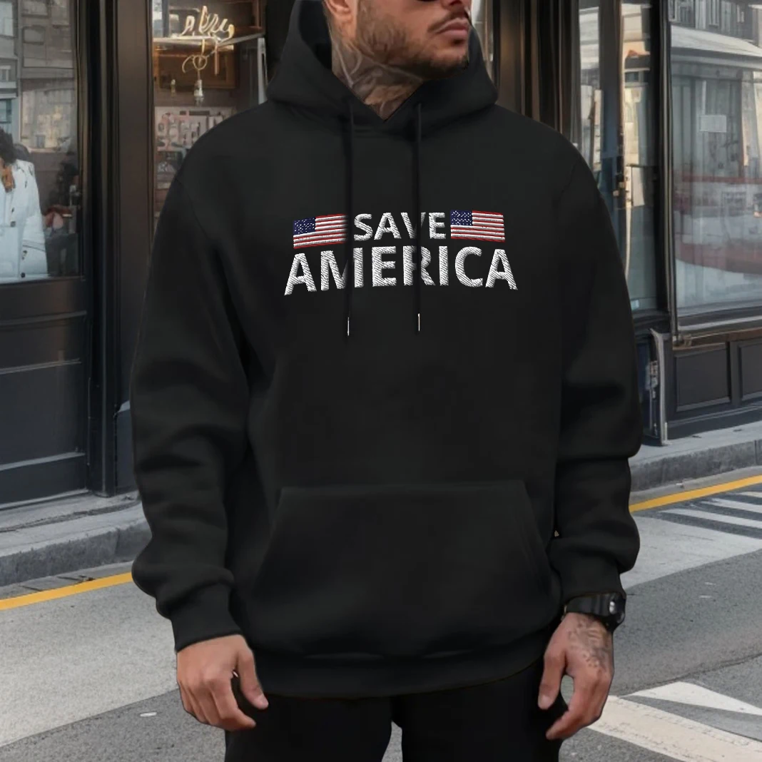 SAVE AMERICA Hoodie for Men&Women USA Hoodies Unisex