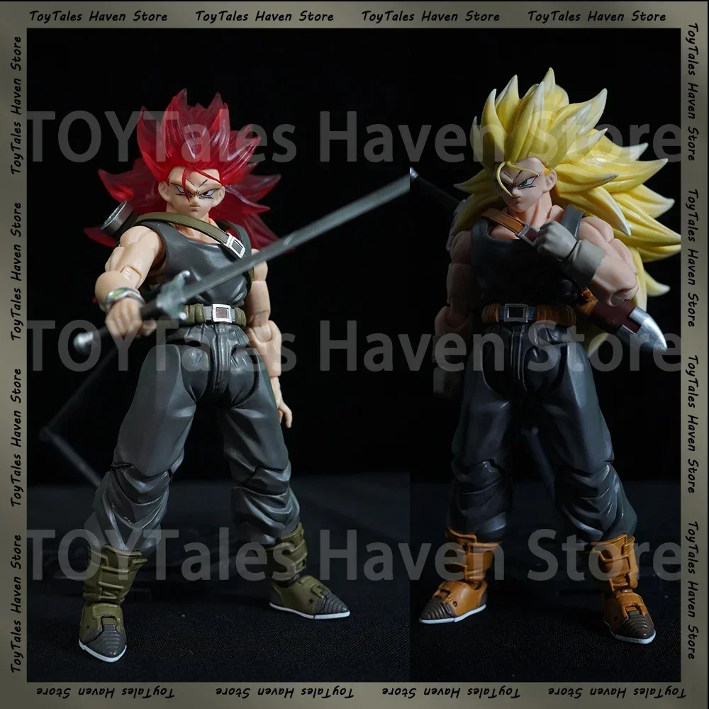 [Pré-venda] NOVO SSS Studio Dragon Ball Trunks Ssj3 S.H.F Figuarts SHF Dragon Son Super Saiyan 3 Anime Action Figure Toy Modelo Toy