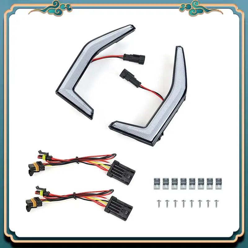 

A54P-1Pair LED Daytime Running Lights Replacement High Quality For Kawasaki Teryx KRX 1000 2020 2021 2022