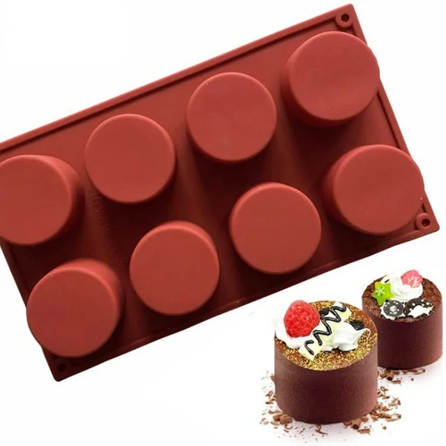 Forma silikonowa do pieczenia ciast Okrągła galaretka Pudding Forma do mydła Narzędzie do dekoracji lodu Dysk Forma do pieczenia chleba Akcesoria do pieczenia
