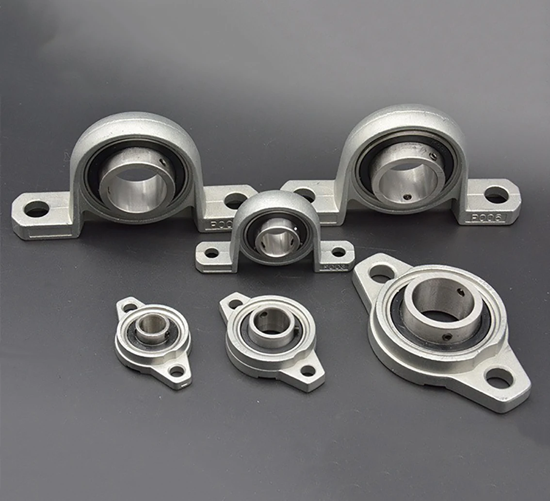 

1Pcs Diameter 8mm-35mm Bore Zinc Alloy Ball Bearing Pillow Block Mounted Support KFL08 KFL000 KFL001 KP08 KP000 KP001 KP002