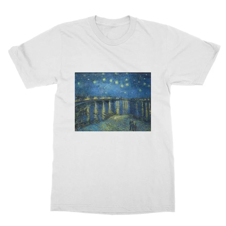 

Vincent Van Gogh Starry Night Classic Unisex T-Shirt- Famous Artist Artwork Tshirts Gifts Worldwide