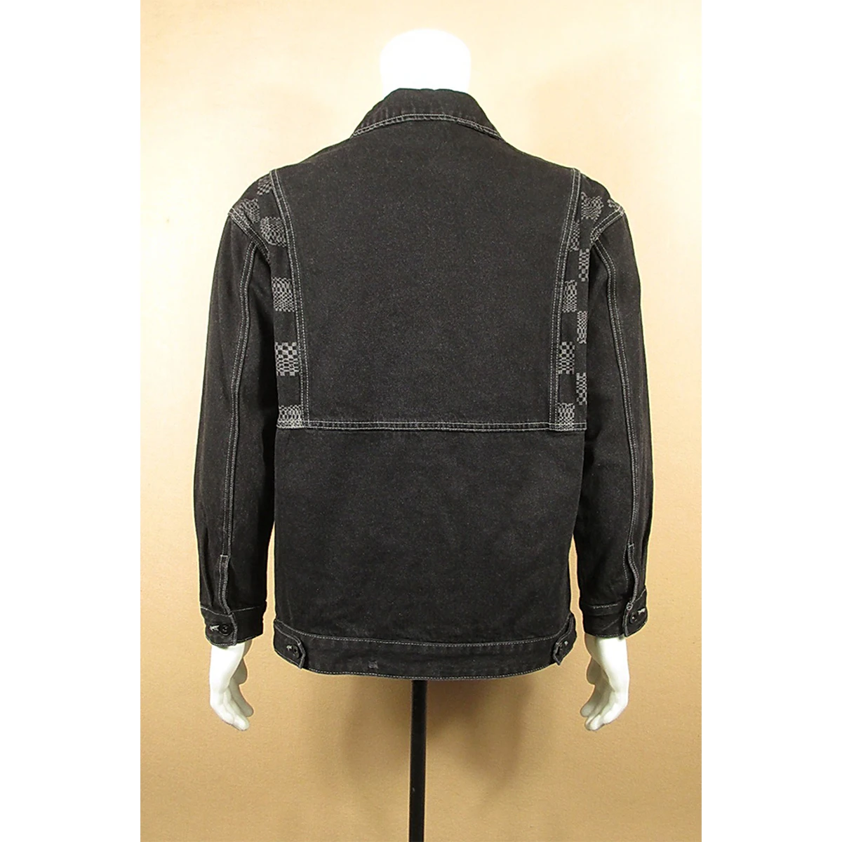 

Loose Men's Denim Jaet Coat Thiened Large Version Street Sle Spring Autumn Winter Outerwear X204798707 Casual Youth