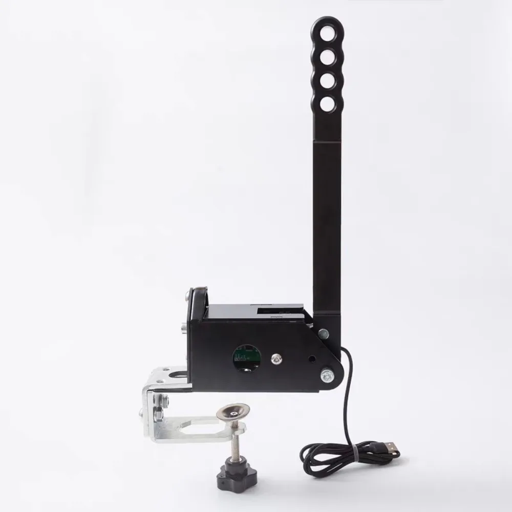 5th‑Gen USB Linear Handbrake, Hall‑Sensor Rally Sim Hand Brake Compatible with G29 G27 T300GT Racing Wheel