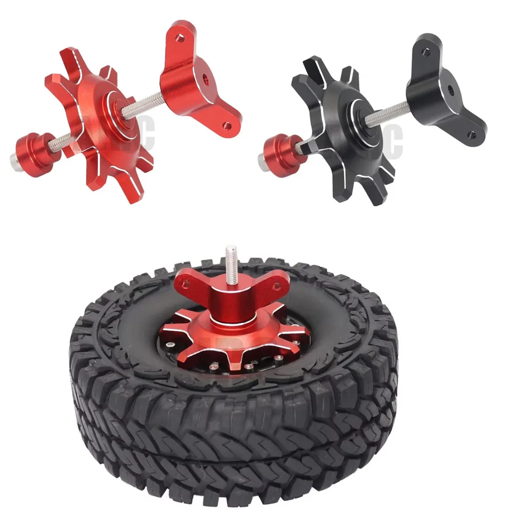 

1.9 2.2 Wheels Beadlock Wheel Rims Hub Assemble Remove Tools for 1/10 Crawler Car Traxxas TRX4 TRX6 Axial SCX10 TF2 Capra Parts