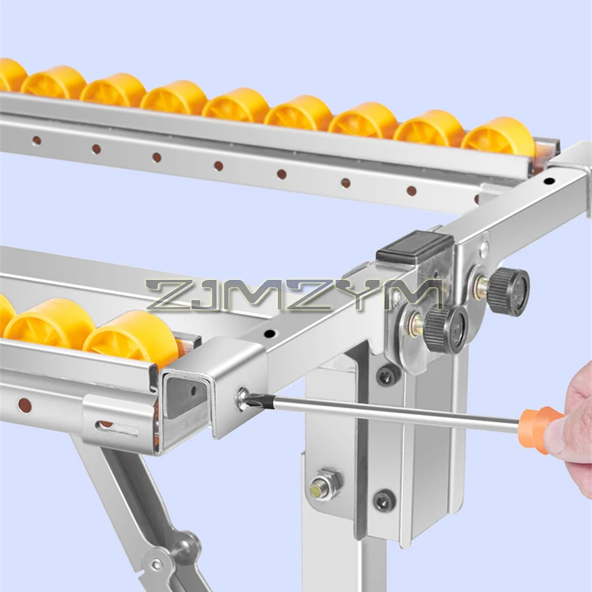 Portable Wood Cutting Bracket Woodworking Workbench Auxiliary Support Frame Stainless Steel Double Row Fluent Bar Support Frame