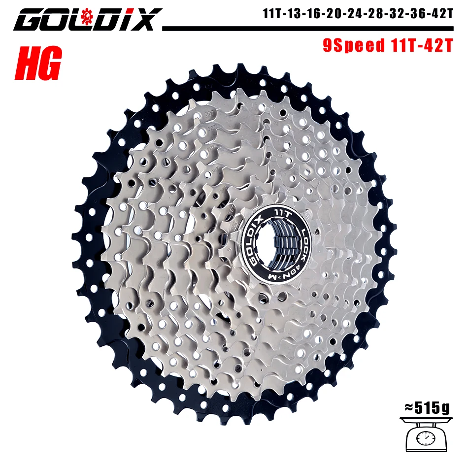 GOLDIX MTB Cassette 11T-52T 12-Speed for Shimano HG