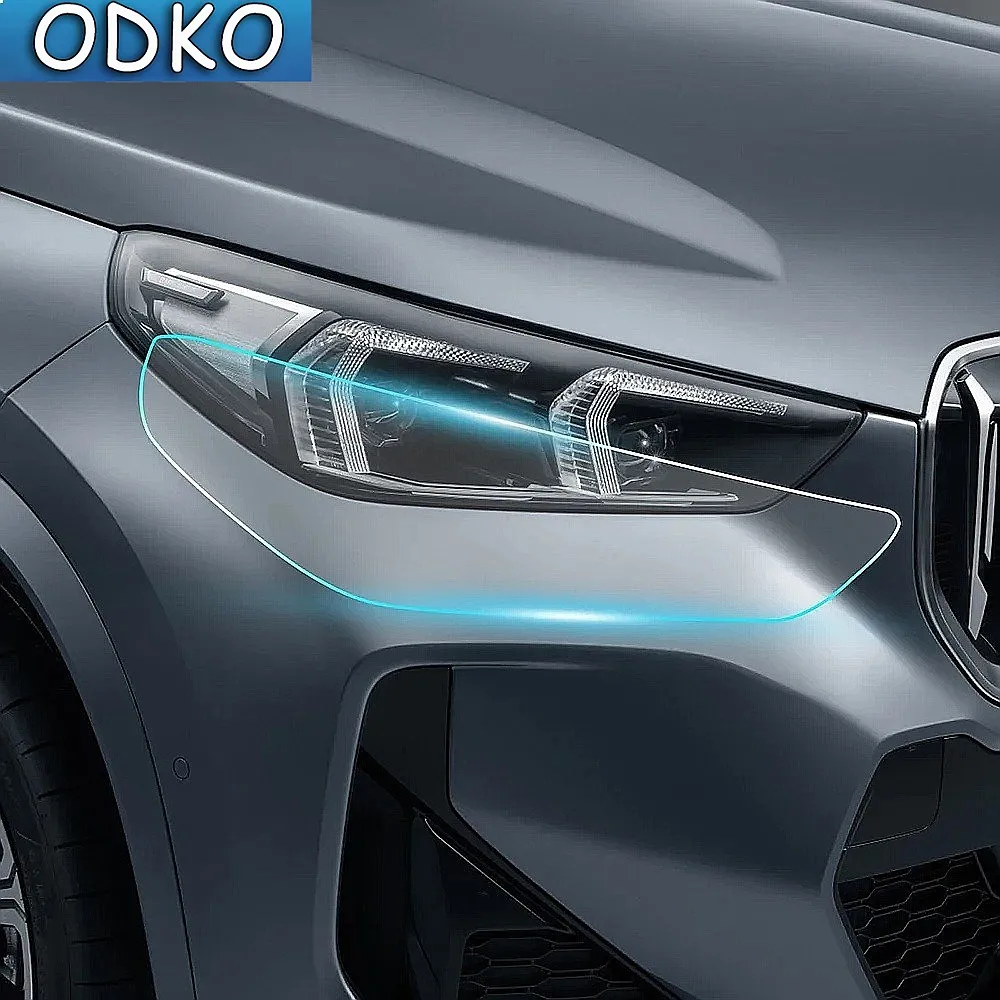 Paint Protection Film for BMW X1 U11 M Sport 2023 PPF Clear Accessories Transparent TPU Headlight Anti-scratch