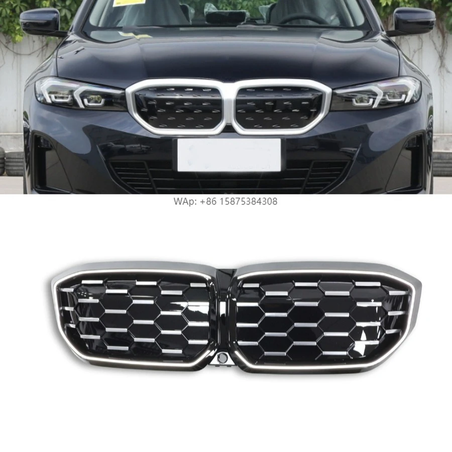 

LED Grille for I3 2023 2024 Front Mesh Bumper Grill Replacement Star Look