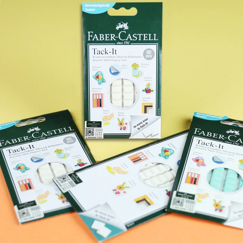 

90/108/120Pcs Tack Adhesive Clay Reusable & Removable Adhesive Tab Multipurpose Wall Safe Sticky Tack Nail Adhesive Glue Clay