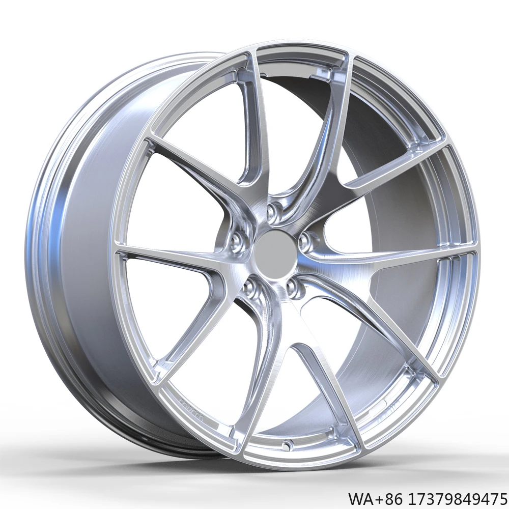 

Custom Forged Wheels High Gloss Silver P101 Design Wheels Rims 19 Inch 5*120 72.6 for BMW