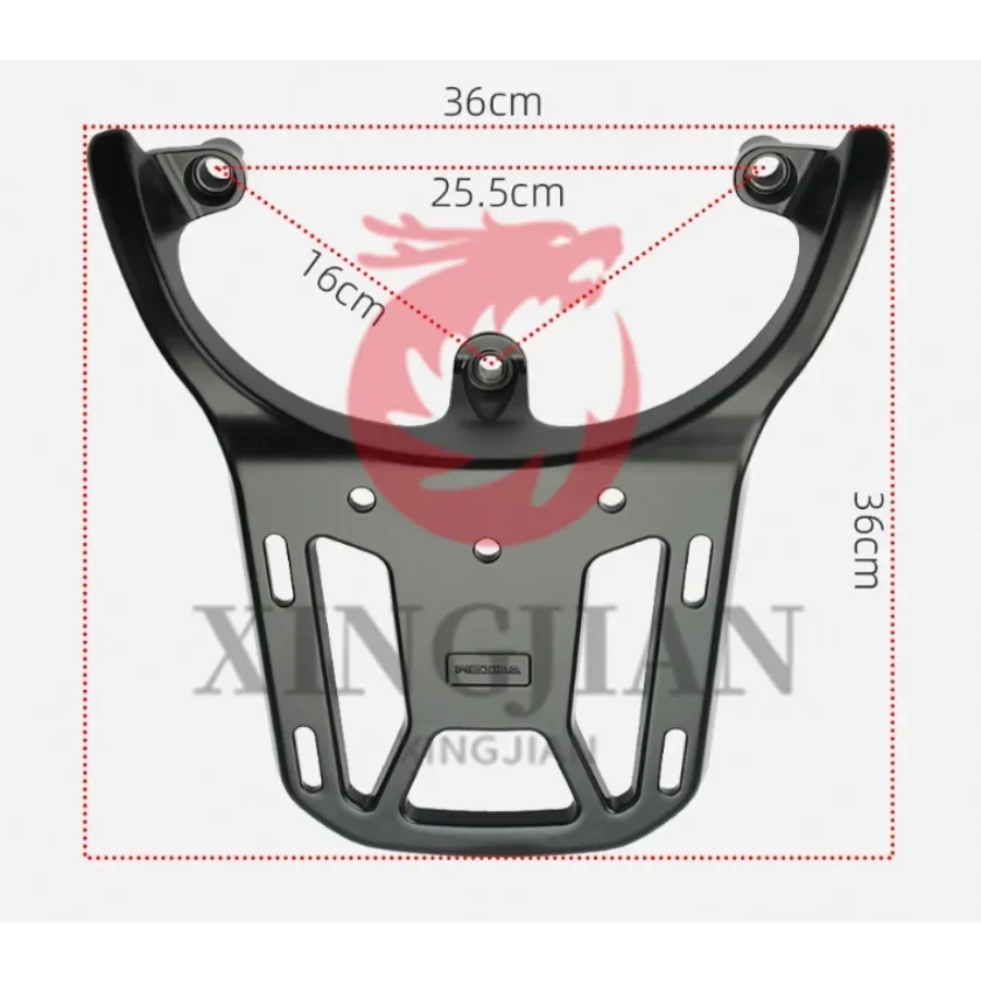 CLBCU Scooter Luggage Racks For SYM CLBCU125 Specialized Top Box Support Bracket Non-destructive Mounting Accessories