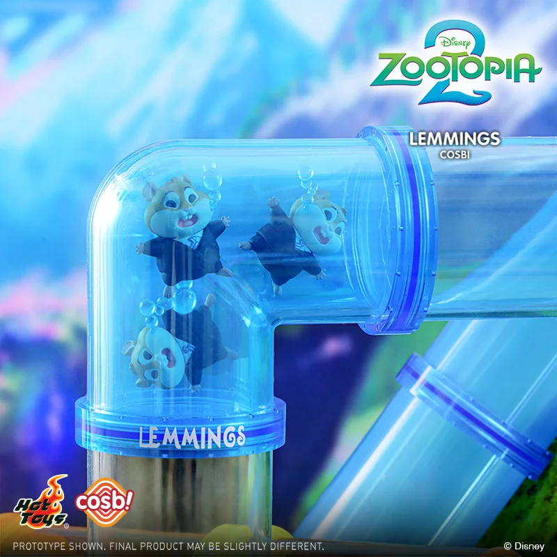 Genuine Disney Hot Toys Zootopia 2 Blind Box Cosbi Collection Decoration Action Figure Anime Mystery Ornament Toy Christmas Gift