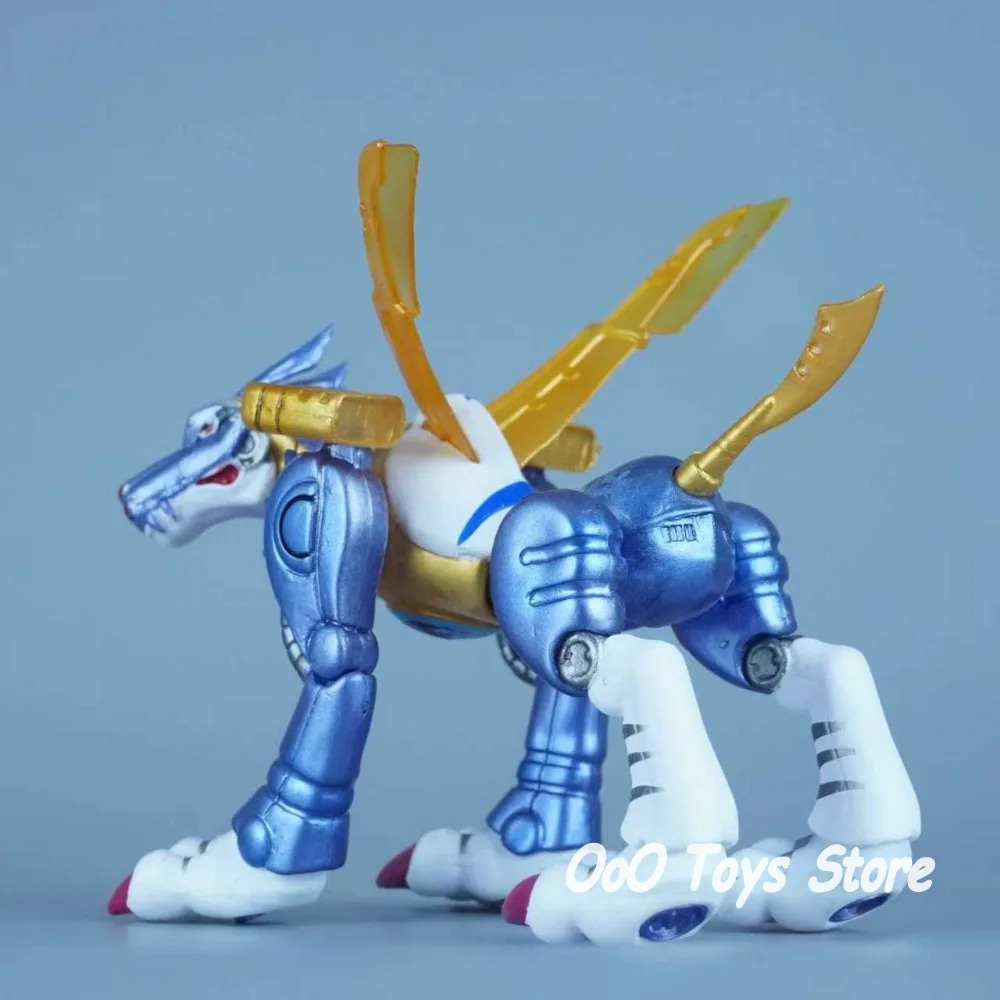 9 سنتيمتر أنيمي ديجمون مغامرة الشكل المعادن Garurumon عمل أرقام البلاستيكية جمع نموذج لعب للأطفال الهدايا