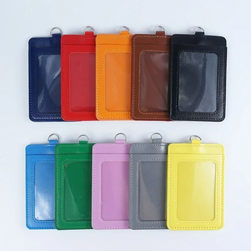 Exibição ID Card Holder, Business Pass Cover, Work Card Case, Badge Holder, Staff Working Permit, Sleeve Case, Tag Protector