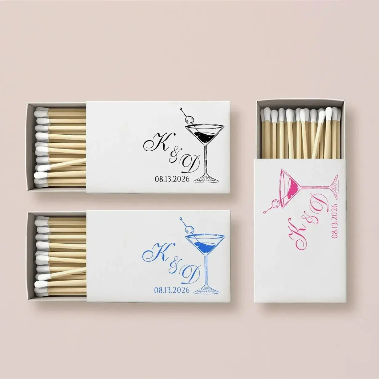 

Personalized Wedding Matchboxes for Guest/Bulk Matchboxes/Hand Drawn Matchboxes/Bridesmaid Gift/Wedding Table Decor Favors/Weddi