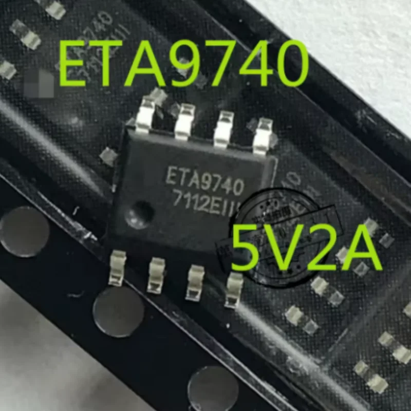 20PCS Original ETA9740 ESOP8 SMD Li-ion Battery Charge Boost IC 3A Charging 2.4A 5V Boost Fuel Gauge Power Bank Management