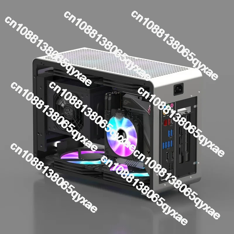 G1-Pro Aluminum Alloy A4 Sfx240 Water-Cooled ITX Transparent Chassis