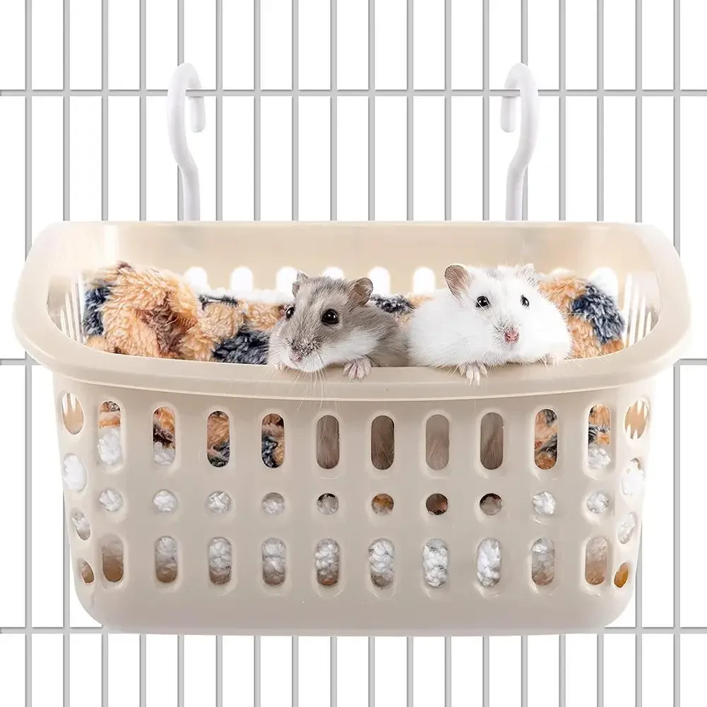 Hamster Hanging Bed Hanging in The Cage Hammock Pet Accessories  Parrot Rat Hamster Flying Rat Bird Guinea Pig