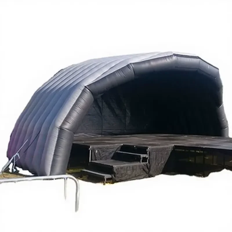 Premium Large Outdoor Inflatable Event Tent With Stage Cover for Party Exhibition Promotion and Music Festival
