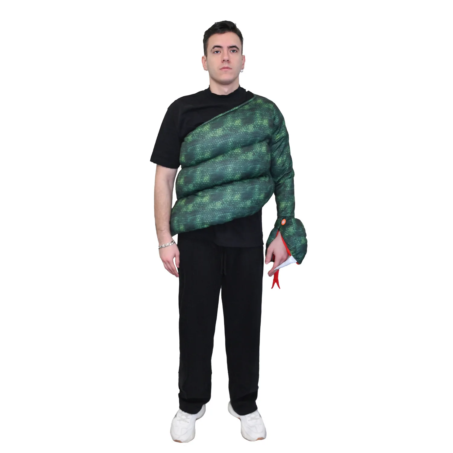 جديد فييستا كرنفال هالوين كوس تأثيري حفلة أحمق التمثيل زي أداء الحيوان زي بيثون كوبرا الملابس #2