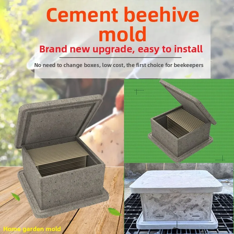 Cement beehive mold assembly beekeeping tools special beekeeping hives standard bees nest basic bee box
