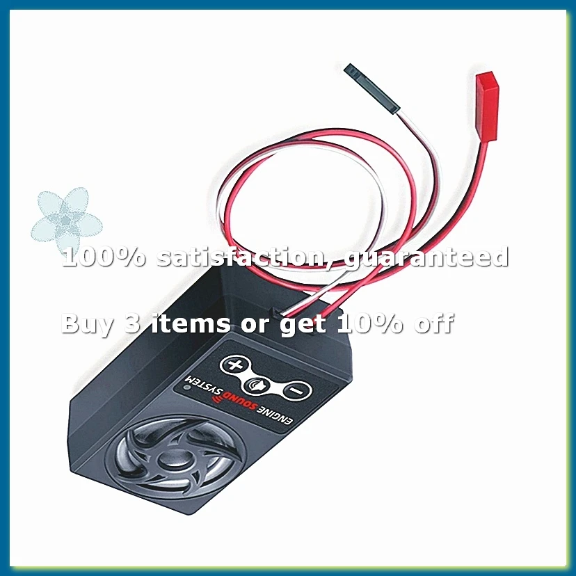 ●Car Engine Sound Simulator with 58 Sounds Engine Sound Simulated System Module for RC Car