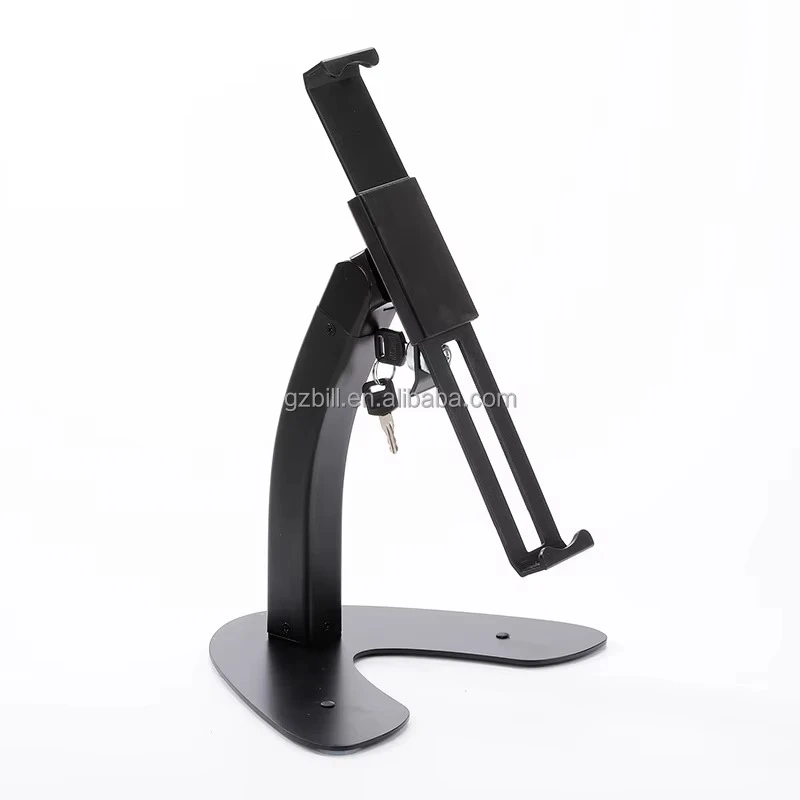Tablet Desktop Stand With Lock And Key For 8.3-11 InchUniversal Security Mount