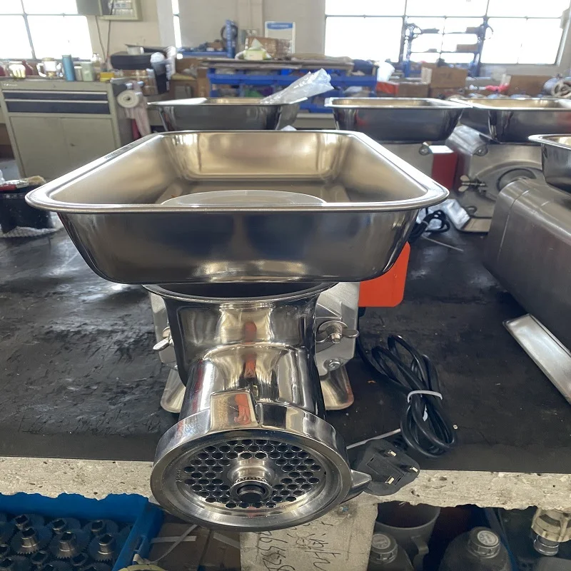 

Настольная электрическая мясорубка, коммерческая мощная 1100 Вт, машина для перемешивания пельменей, начинка для изготовления мясных клизмы