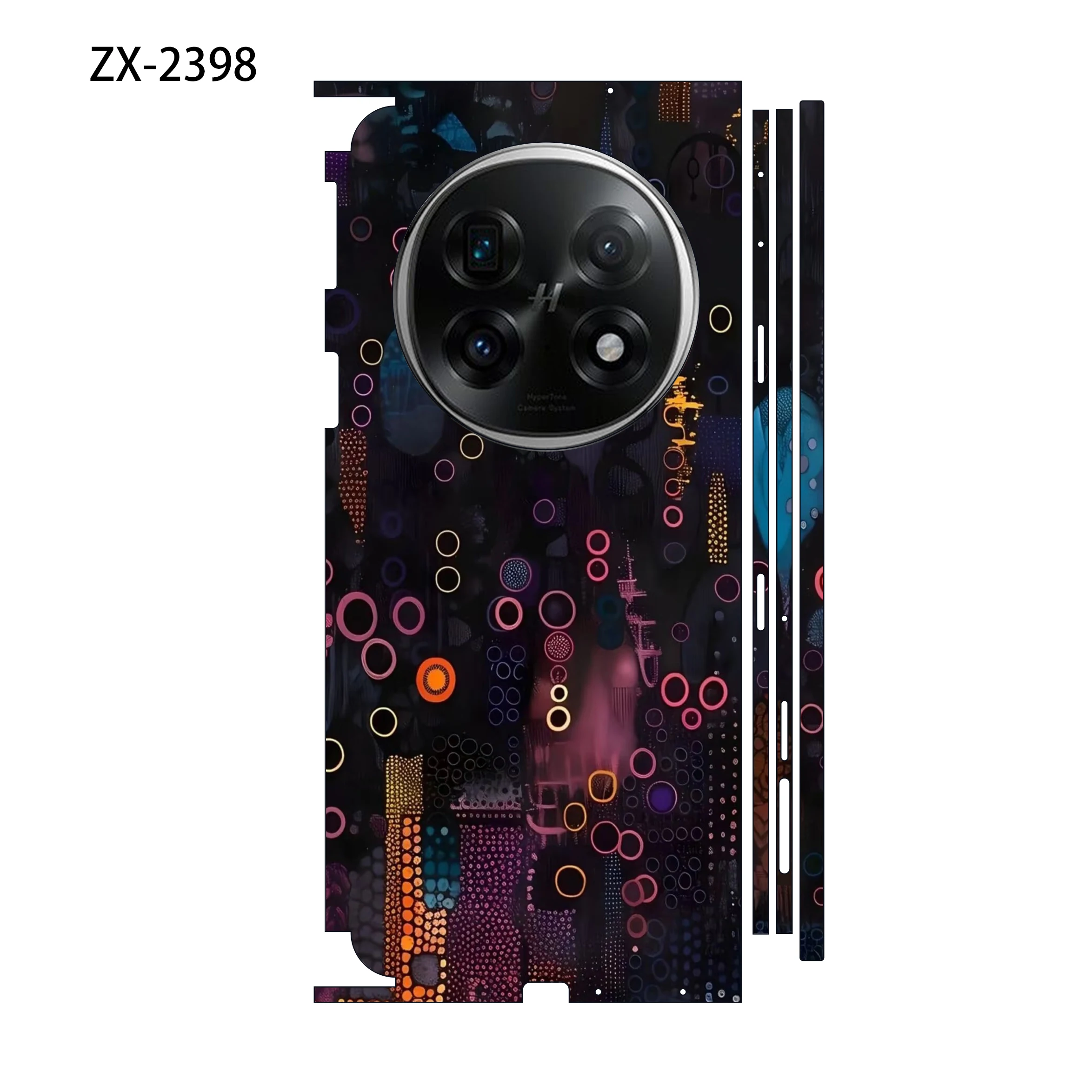 

Colorful Anti-Scratch Sticker For OPPO Find N6 N5 N3 Back+Hinge +Side Full Cover Film Skin For For OPPO Find N