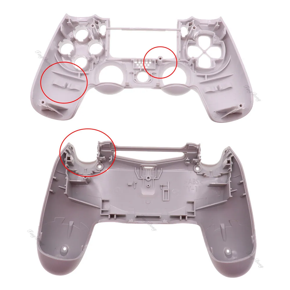 1Set  Replacement Back Housing Shell Cover For PS4 5.0 JDM-050 055 CUH-ZCT2 Controller with Screws Phillips Screwdriver - view 3